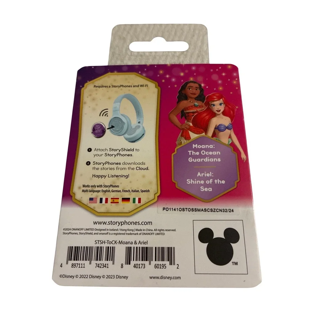 Disney Princess StoryShield Moana Ariel Tales of Courage and Kindness‎ Vol 2 New